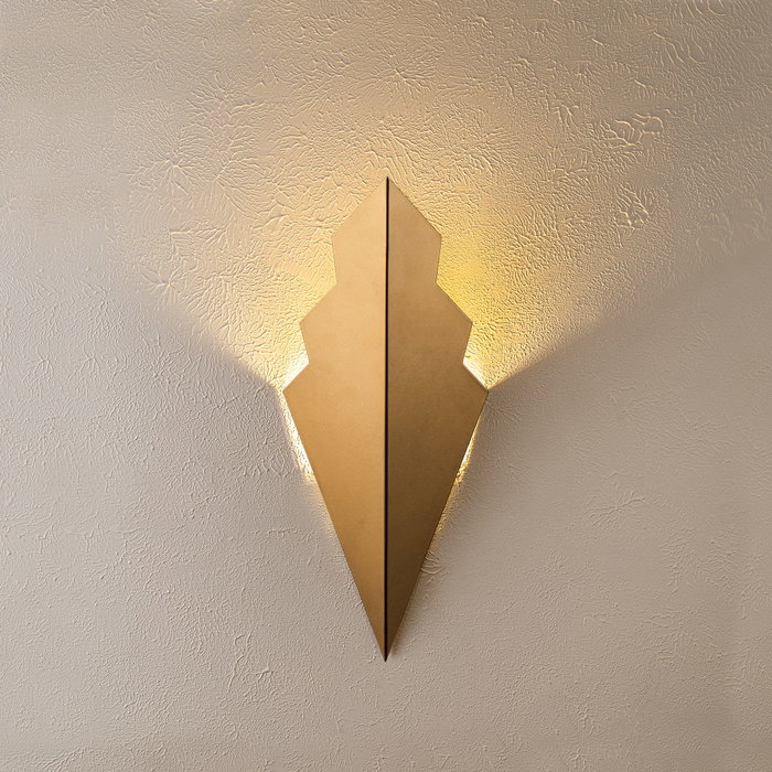 Opviq Arrow - 15171 Lámpara de Pared de Metal Dorada Opviq Arrow - 15171 Lámpara de Pared de Metal Dorada